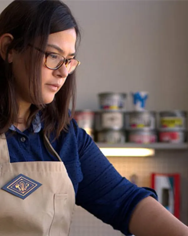 Leslie Graham, co-founder of Rise and Shine Paper Co.